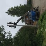 Шангалы. Установка светильников и подвеска СИП провода