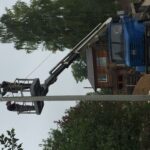 Шангалы. Установка светильников и подвеска СИП провода