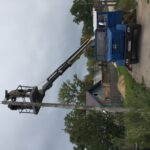 Шангалы. Установка светильников и подвеска СИП провода
